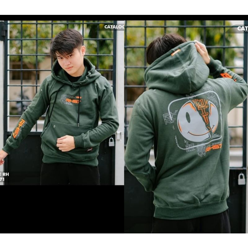 Sweater Hoodie Racing RH57 Smile