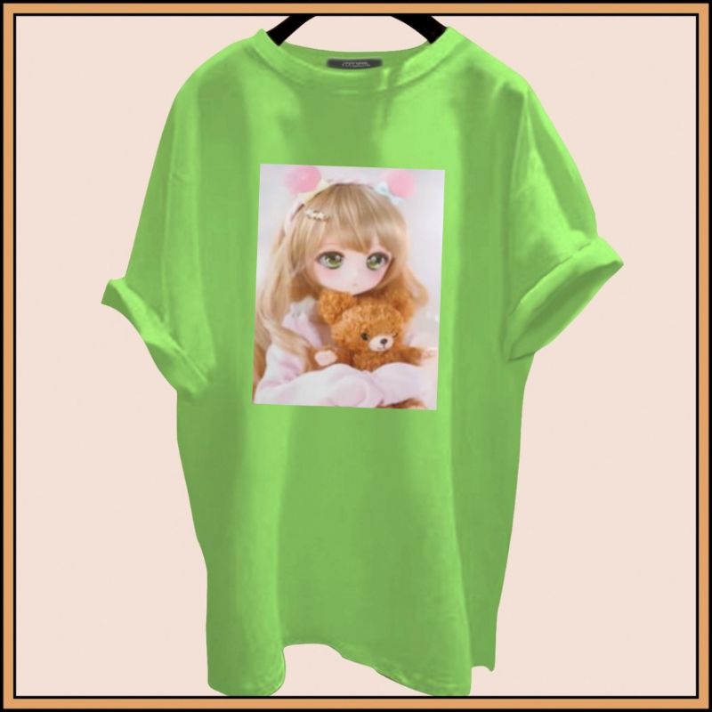 KAOS BAJU ABG VIRAL/KAOS REMAJA VIRAL/ATASAN PEREMPUAN  KEKINIAN MODEL BARU KAOS ANAK PEREMPUAN
