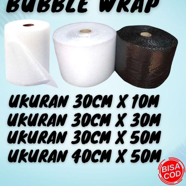 

㊢ Bubble Wrap Roll Packing Online Shop Banyak Ukuran | 30CM X 10M | 30CM X 30CM | 30CM X 50M | 40CM X 50M ☽