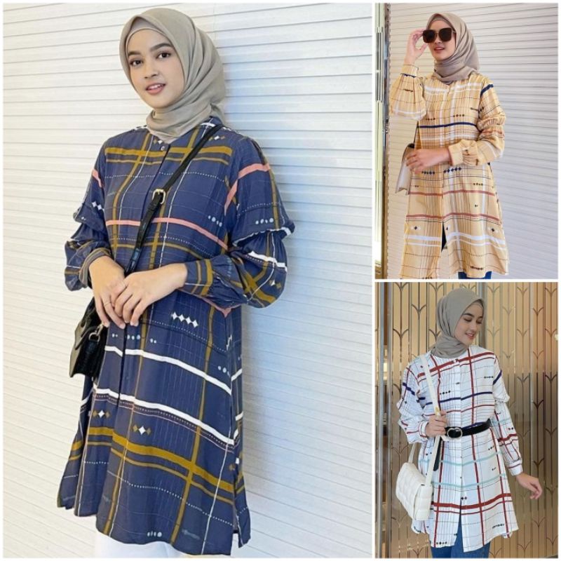 Vanilla Hijab Jenna Blouse