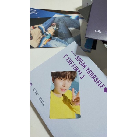 Rpc suga yoongi love yourself speak yourself the final (booked)