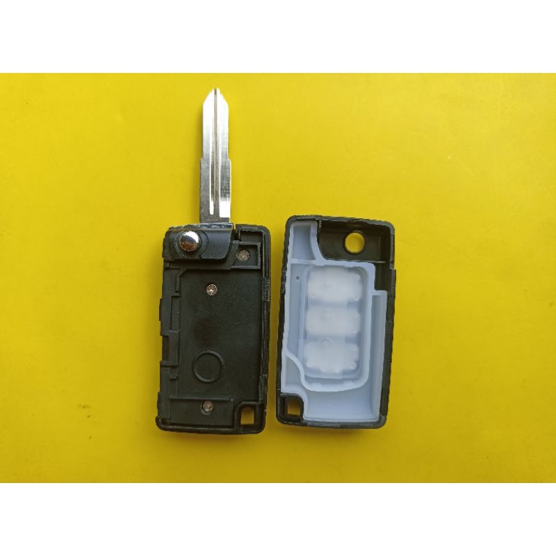 Casing kunci remot lipat/flipkey Mitsubishi xpander pajero new new mirage