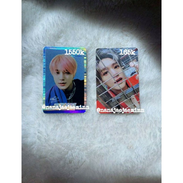 [GESER SLIDE 2] official pc photocard special trading card stc jeno glimo glitch mode ice bubble ver