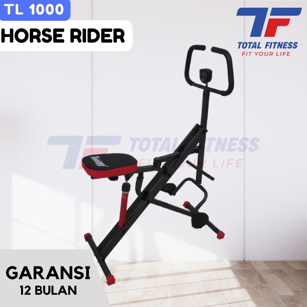 Alat Olahraga Horse Rider TL 1000 Total Fitness Power Squat - Alat Pengecil Perut