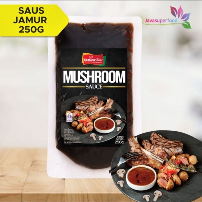 Cooking Master - Saus Jamur / Mushroom Sauce Saus Jamur Mushroom 250g