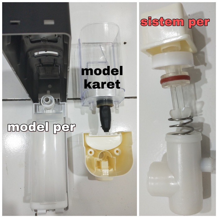 (SerbaSerbi)Dispenser Sabun Mandi Sampo 450 ml New Model Liquid /Tempat Sabun Cair Kamar Mandi -Mudah Dan Praktis