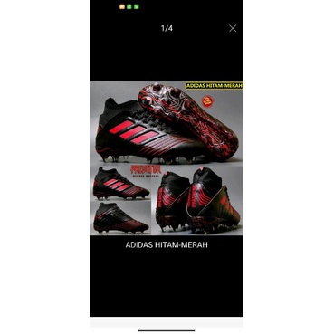 sepatu bola anak adidas merah