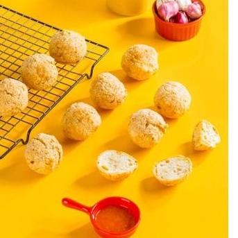 

➫Terlaris 100% HALAL Bakso Goreng Ayam Udang Frozen - Trino Kitchen (Termasuk Saus Sambal) [198]