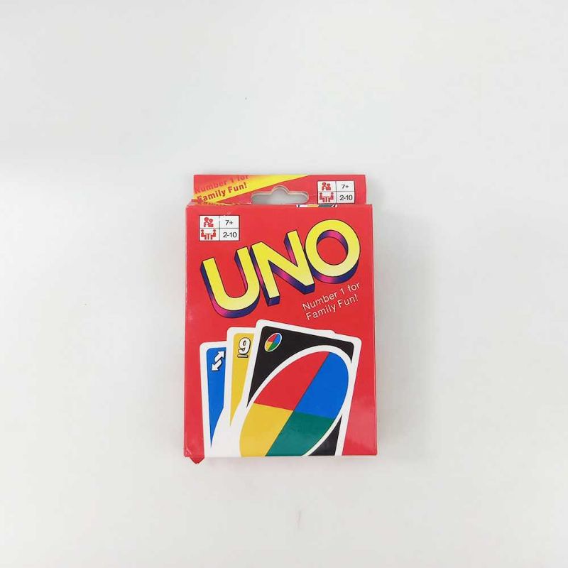 UNO Card Game 2 Pack Set Permainan Keluarga Mainan Anak Kado Hadiah Present