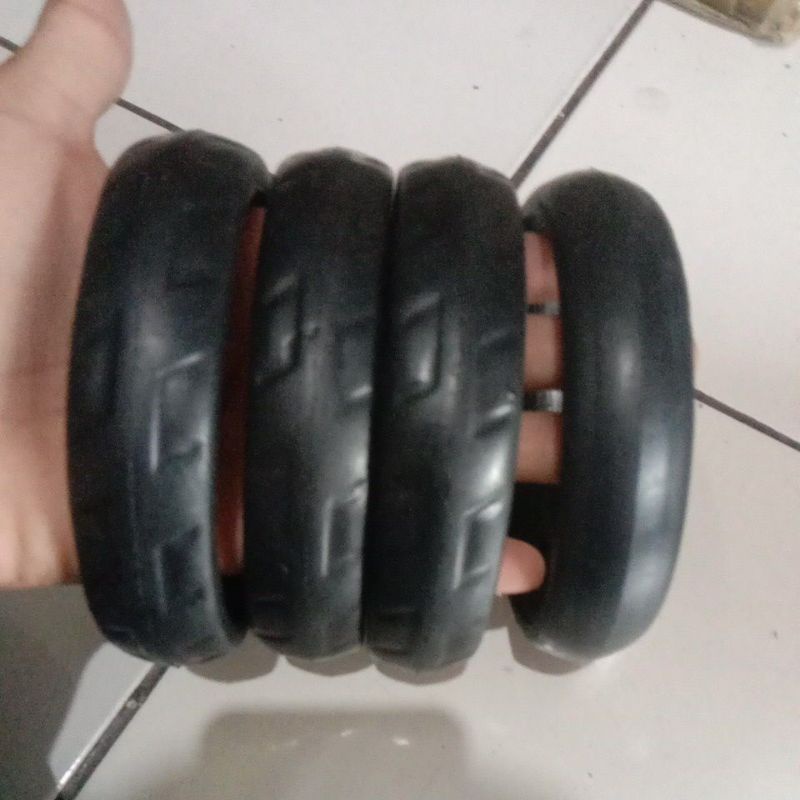 harga 2pcs, Karet Roda Stroller untuk ukuran velg 11cm