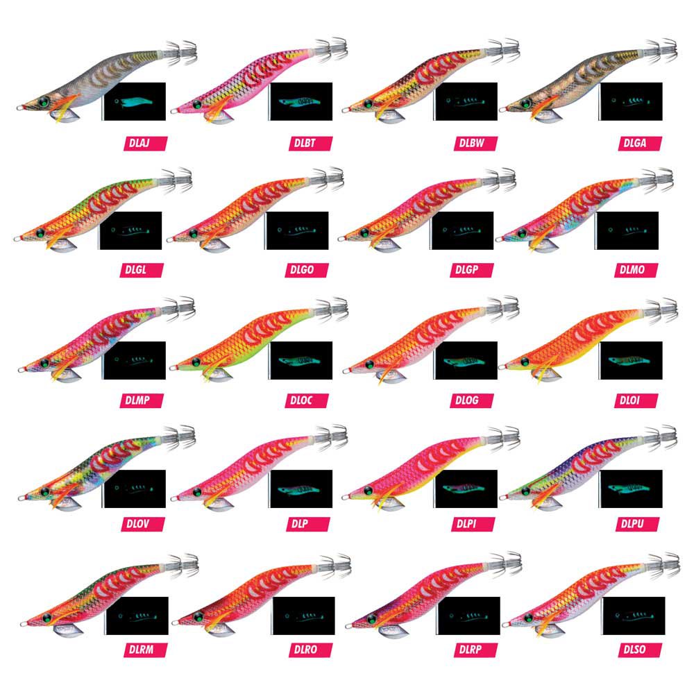 Yozuri Aurie Q Search Double Glow 3.0 Egi Umpan Cumi Sotong