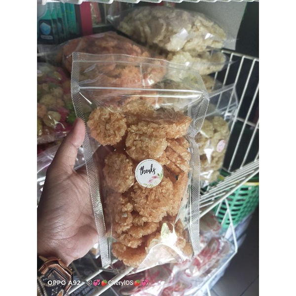 

Rengginang Teri Mini Balado 250 gram (Mentah)