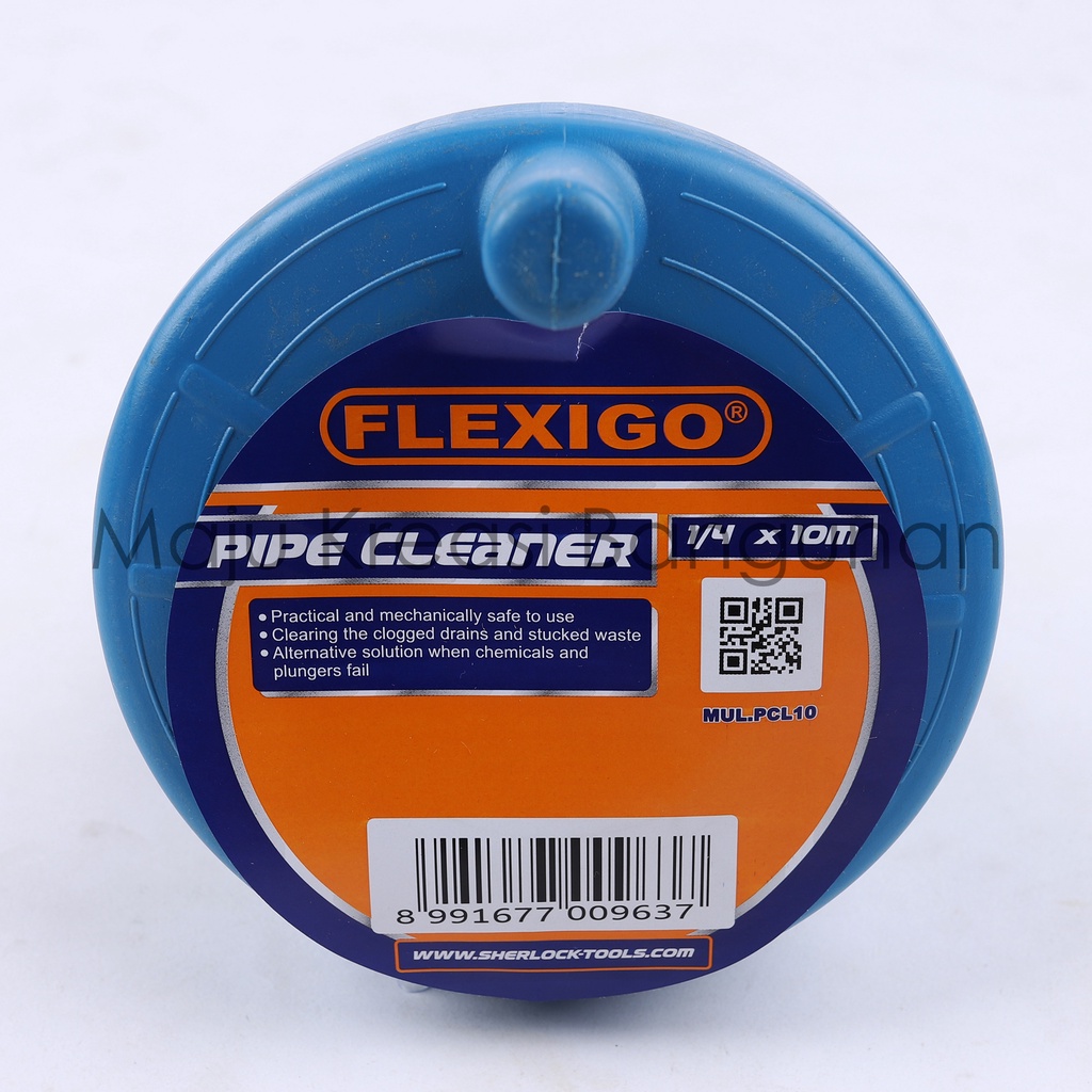 Flexigo Pipe Cleaner 10 Meter x 1/4 Inch Pembersih Pipa Saluran Air Mampet Flex Sling