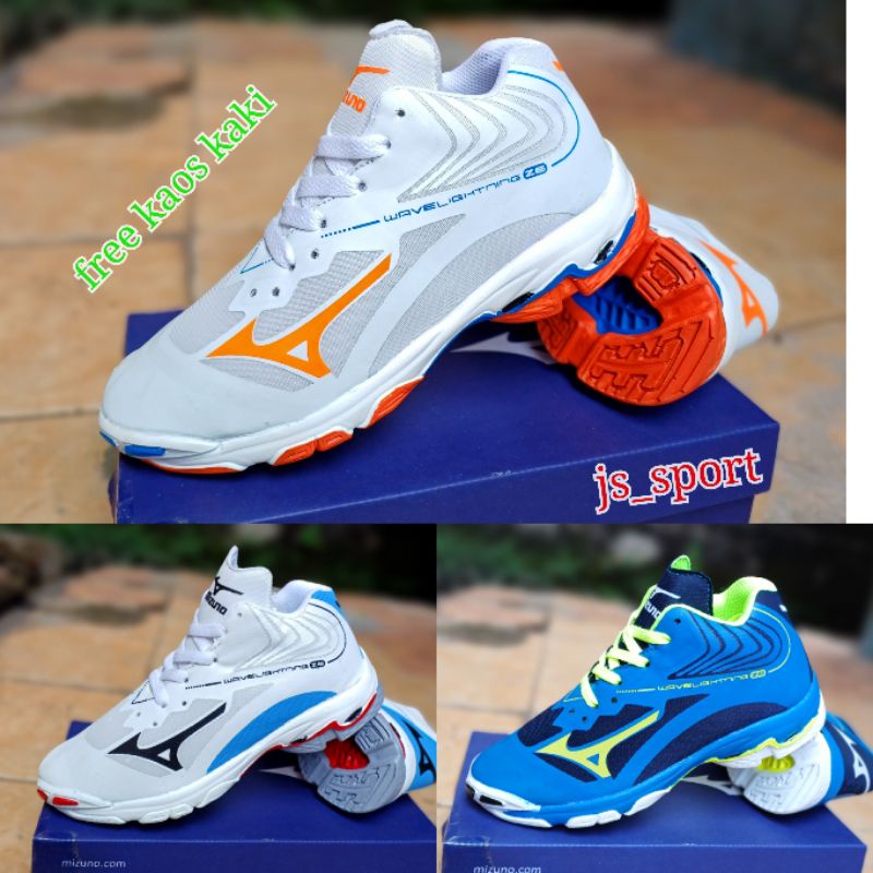 sepatu volly mizuno pria sepatu olahraga sport