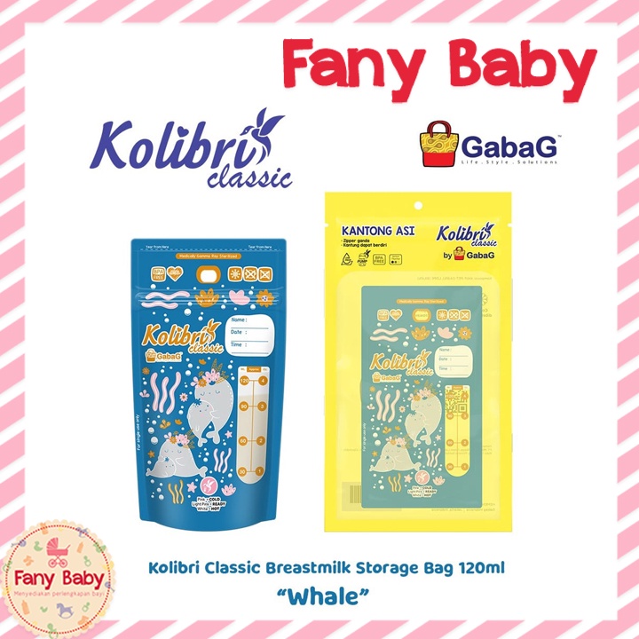 GABAG KOLIBRI CLASSIC KANTONG ASI 120ML