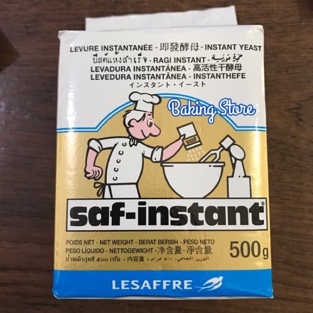 

Ragg Ragi Kering - Instant Dry Yeast Saf-Instant 500Gr -