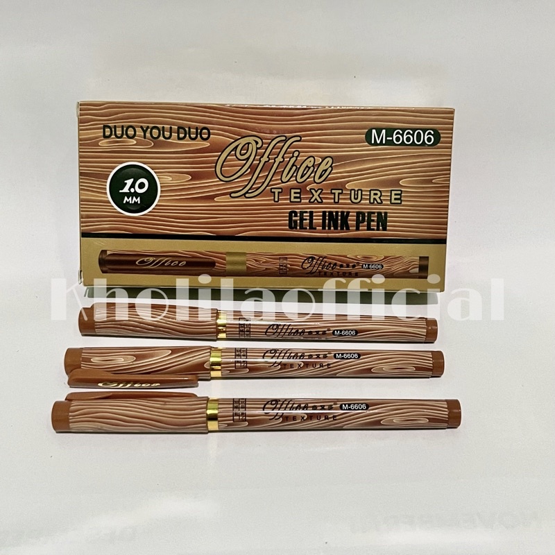 

PULPEN GEL OFFICE M-6606 1.0 MM ISI 12 PCS