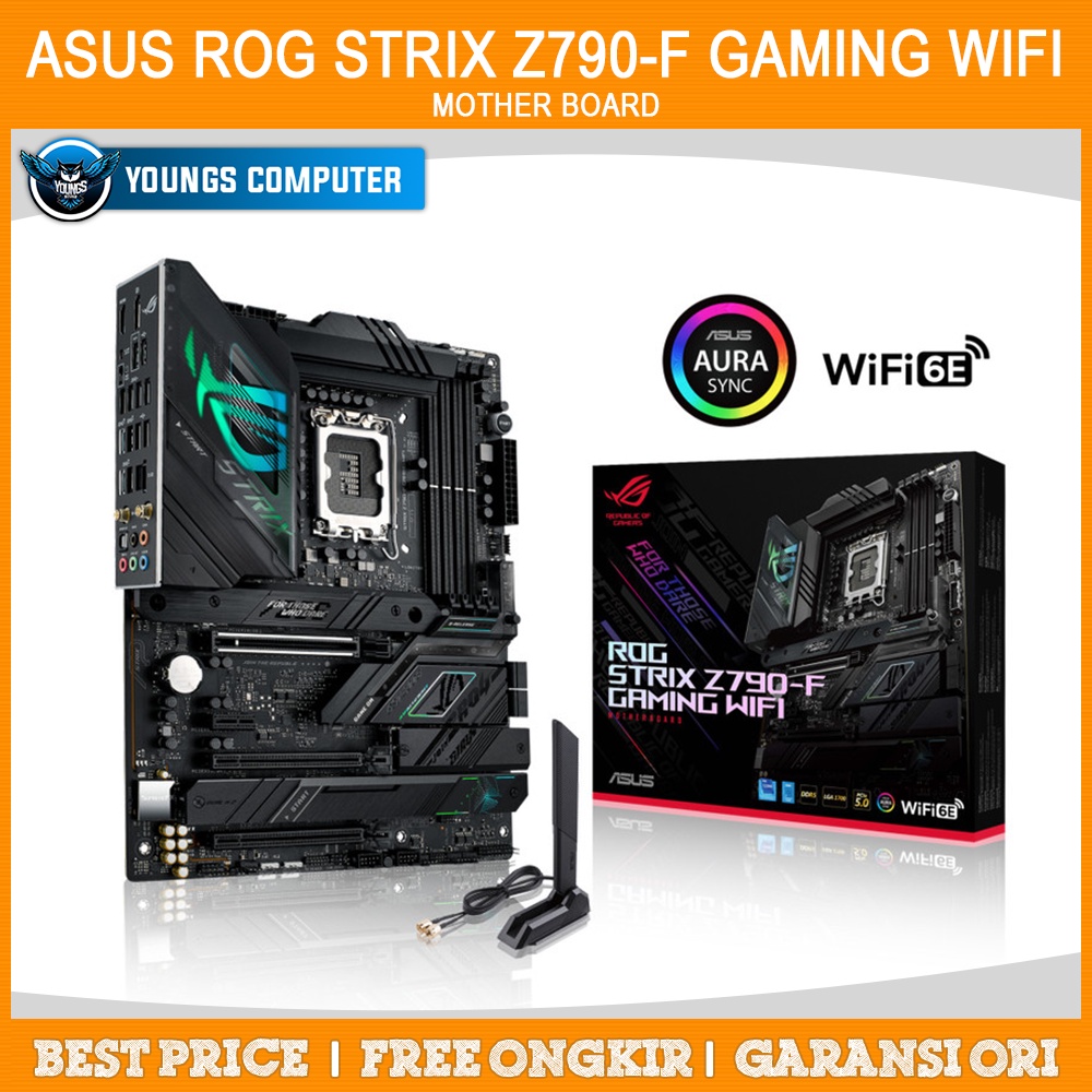 ASUS ROG STRIX Z790-F GAMING WIFI | MOTHERBOARD INTEL LGA1700 DDR5 ATX