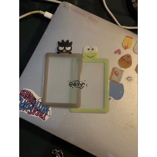 (clearance sell) preloved card holder caholl photocard sleeve cover sanrio korea bh