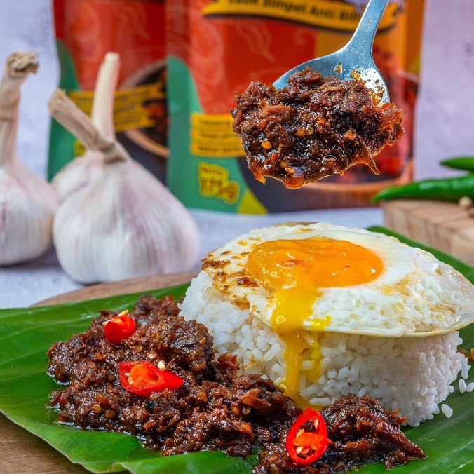 

SAMBAL CAKALANG ASAP BUMBU REMPAH LELAUK.ID - BESTSELLER (CAKALANG ASAP FRESH DAN BERKUALITAS) - SAMBEL OSENG IKAN CAKALANG ASAP