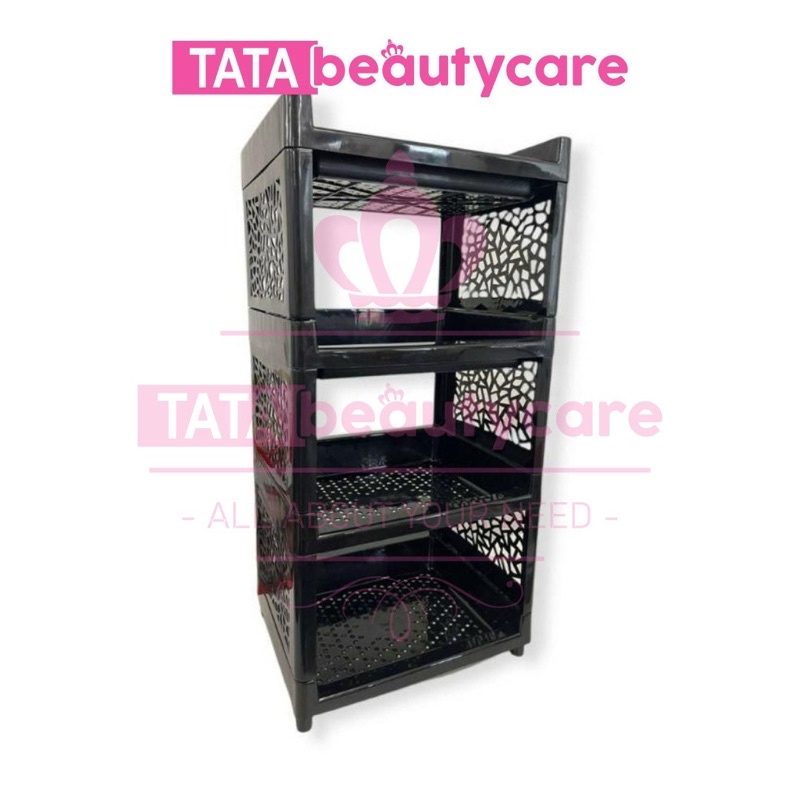 [4400gr] H303 | [TANPA RODA] Rak YOYO Rak Serbaguna Multifungsi / Rak Apartemen 4 Susun / Rak Plasti