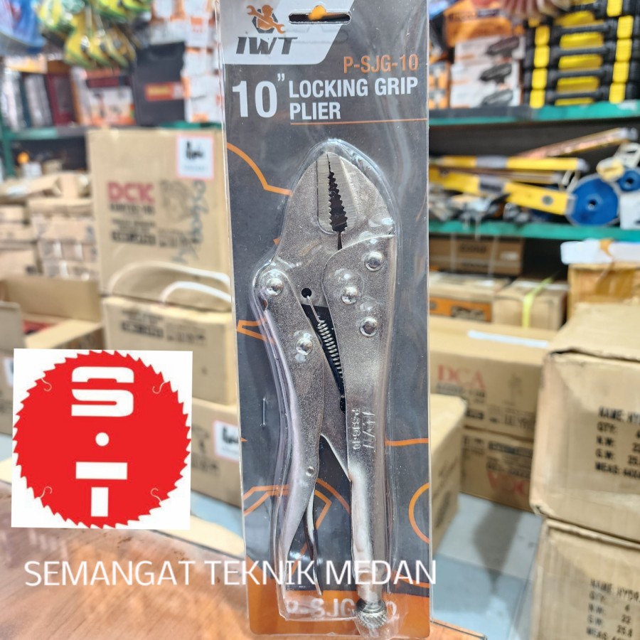 Jual Tang Buaya Jepit Bais Vice Grip Locking Pliers Lurus Inch