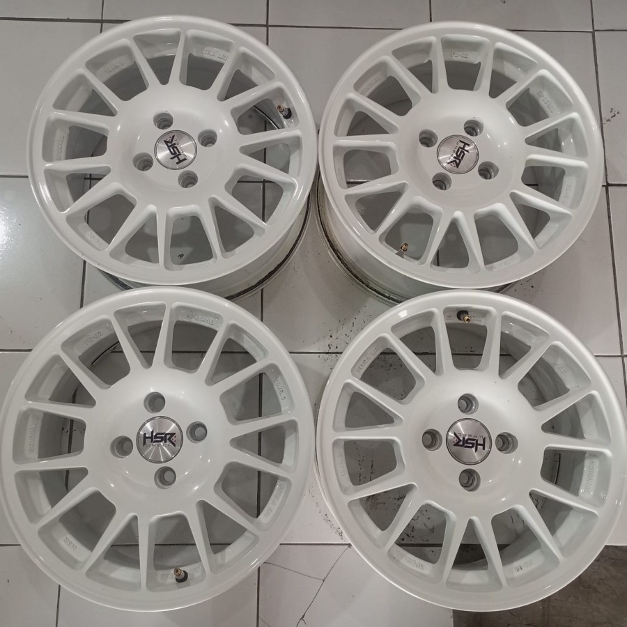 Velg Mobil Bekas Seken Ring 15 FE01 HSR R15X7 Lubang 4 ET42