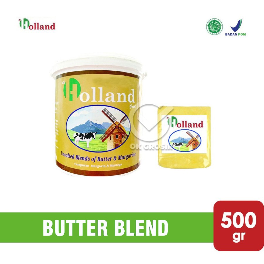 

De Holland / Deitolland Gold Butter Blends Unsalted (500 gr)