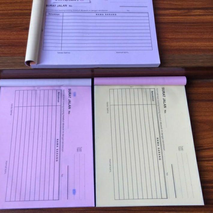 

テ Surat Jalan Besar Mercy Rangkap 2 Paperline NCR 3 Ply Rangkap 3 Isi 25 Set 1/2 Folio Mercy ✚