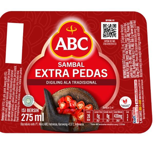 

ㅈ ABC Saus Sambal Ayam Goreng 335 ml ⇳