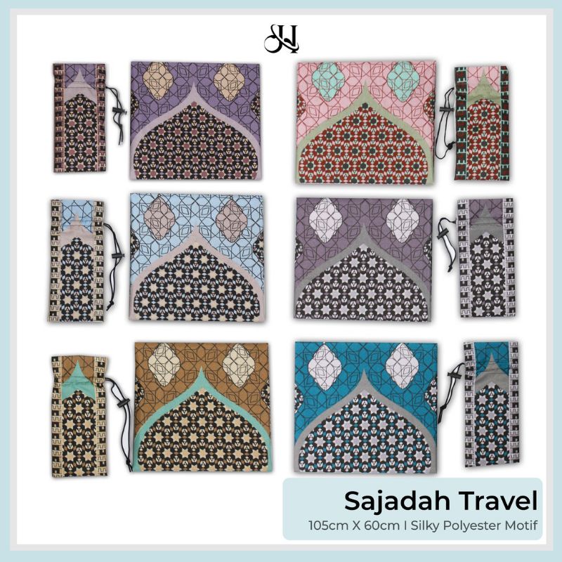 SAJADAH TRAVEL / SAJADAH TRAVEL MOTIF JUMBO POUCH