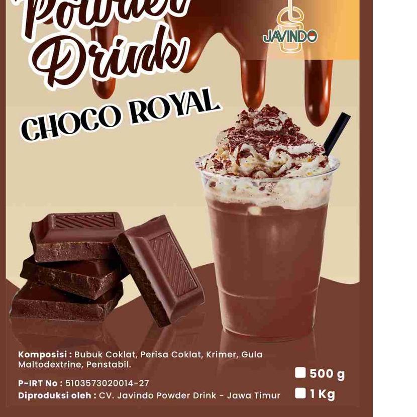 

Baru! Bubuk Minuman Choco Royal ✔