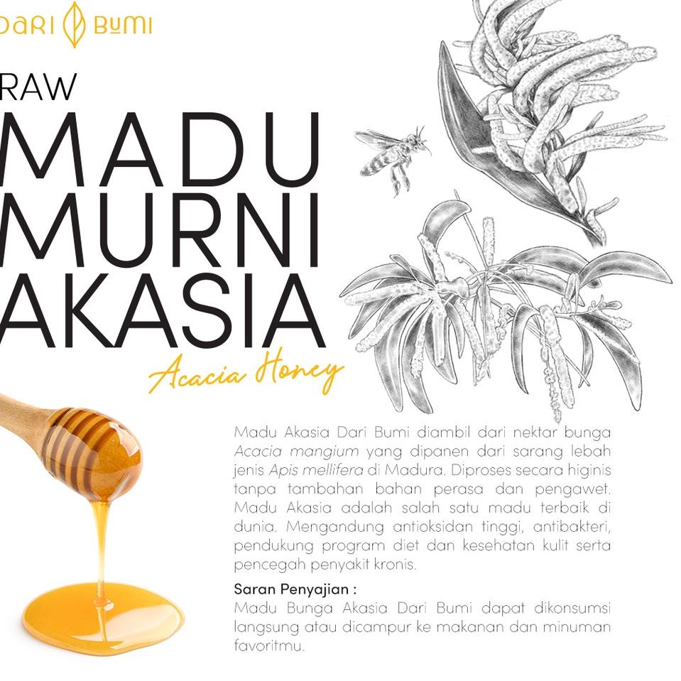 

cfa68 Madu Murni Akasia Asli 350 gr daribumi ...,,