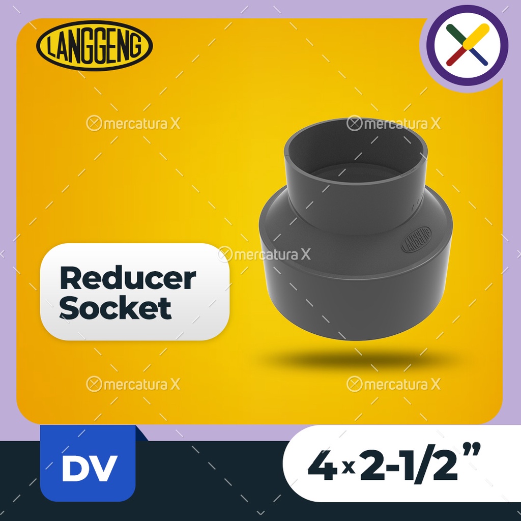 Reducer Socket - DV 4x2-1/2" - Fitting PVC
