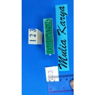 

Terlaris Stempel Angka 0 sd 9 7 mm Printing Kit Termurah