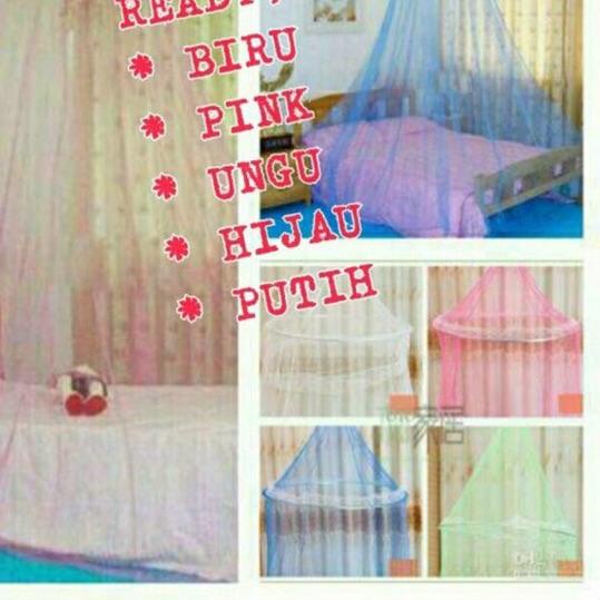 Import Terbaik Kelambu Kasur GANTUNG Tempat Tidur Anti Nyamuk dan Serangga