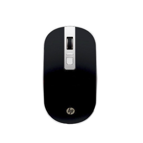 HP S4000 mouse wireless gaming silent click laptop pc macro original 2.4G 1600DPI dengan receiver-Usb /MOUSE HP WIRELESS GAMING SILENT KLIK-S4000