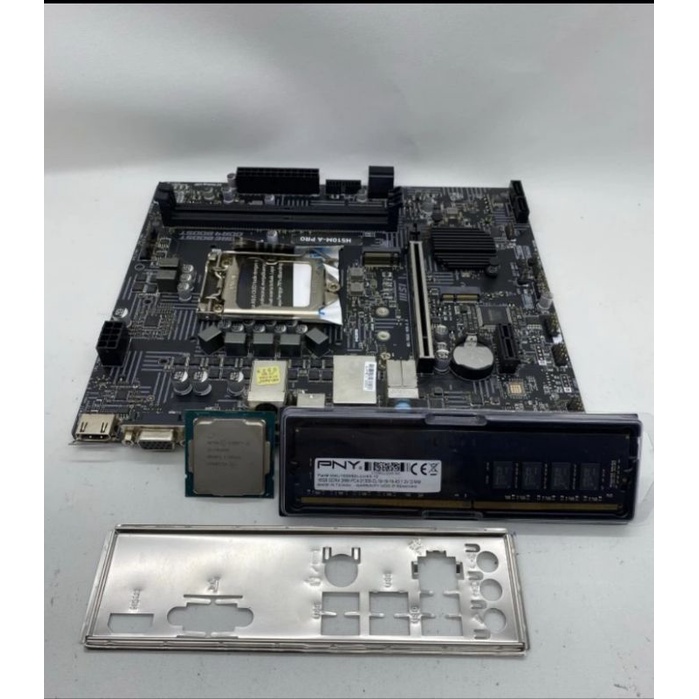 PAKETAN G6400 + MSI H510M-A PRO+ D4 16Gb