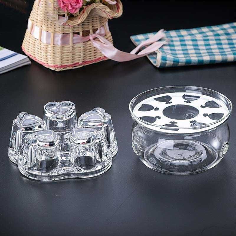 Glassware Tatakan Pemanas Teko Teh Kopi Teapot Warmer Base - BR-191