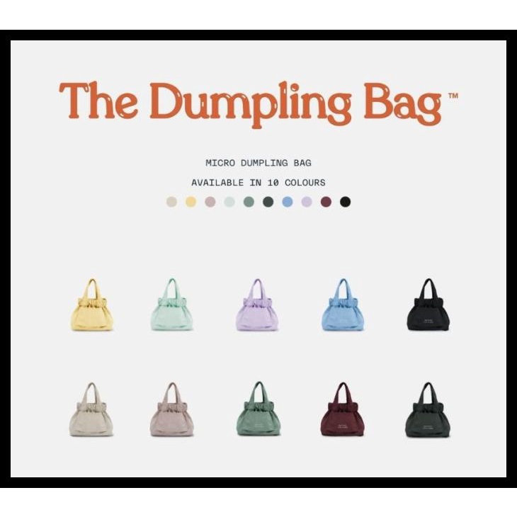 BEYOND THE VINES DUMPLING BAG