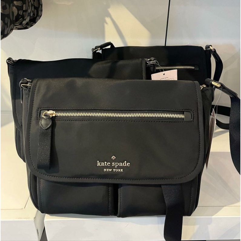 KATE SPADE CHEALSEA MESSENGER BAG BLACK