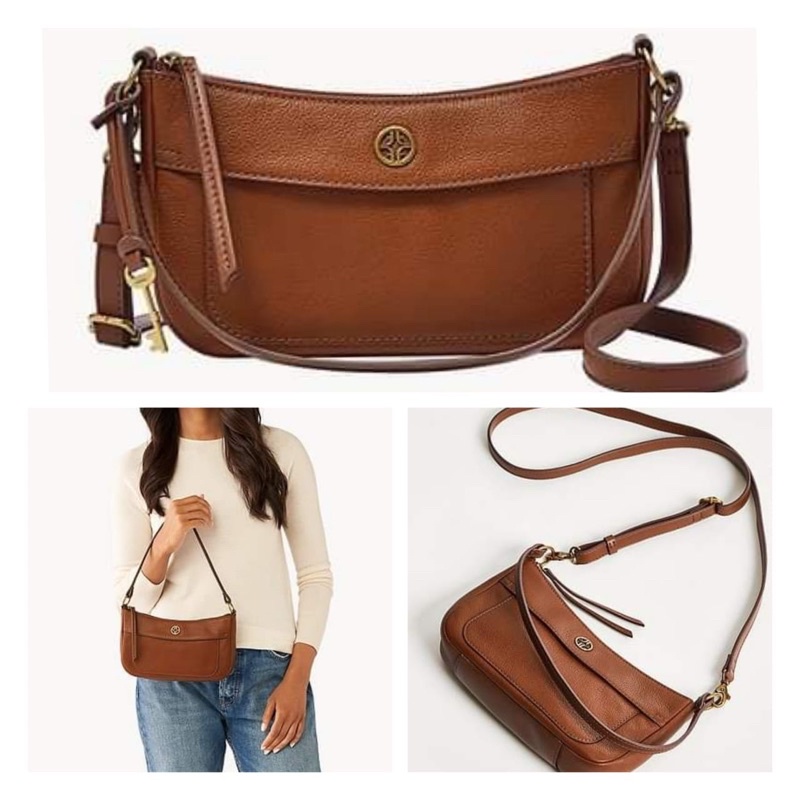 Fossil Skylar Mini Baguette Brown