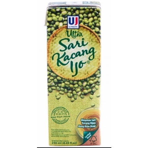 

Ultra Sari Kacang Ijo Rasa Kacang Ijo 250ml Ready Stok Baru