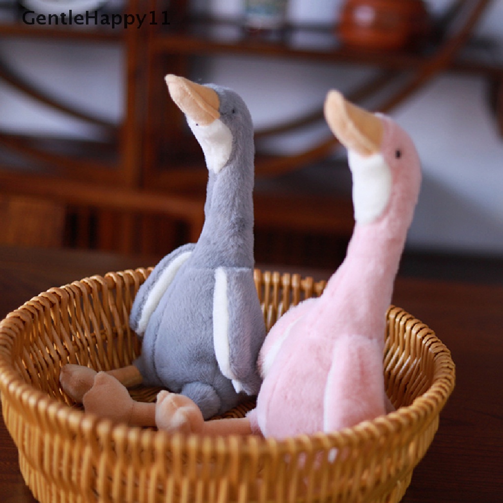 GentleHappy Long Neck Goose Stuffed Plush Doll Cute Soft Stuffed Dolls Plushie Toys Gifts id