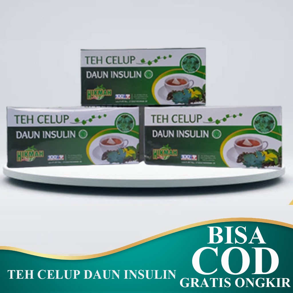 

Teh Celup Daun Insulin isi 20 Tea Bags - Teh Daun Insulin