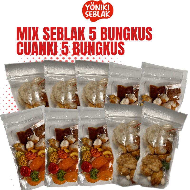 Jual Seblak Instan 5 Cuanki Instan 5 Yoniki Seblak Shopee Indonesia