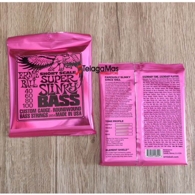 senar bass ernie ball 2854 original