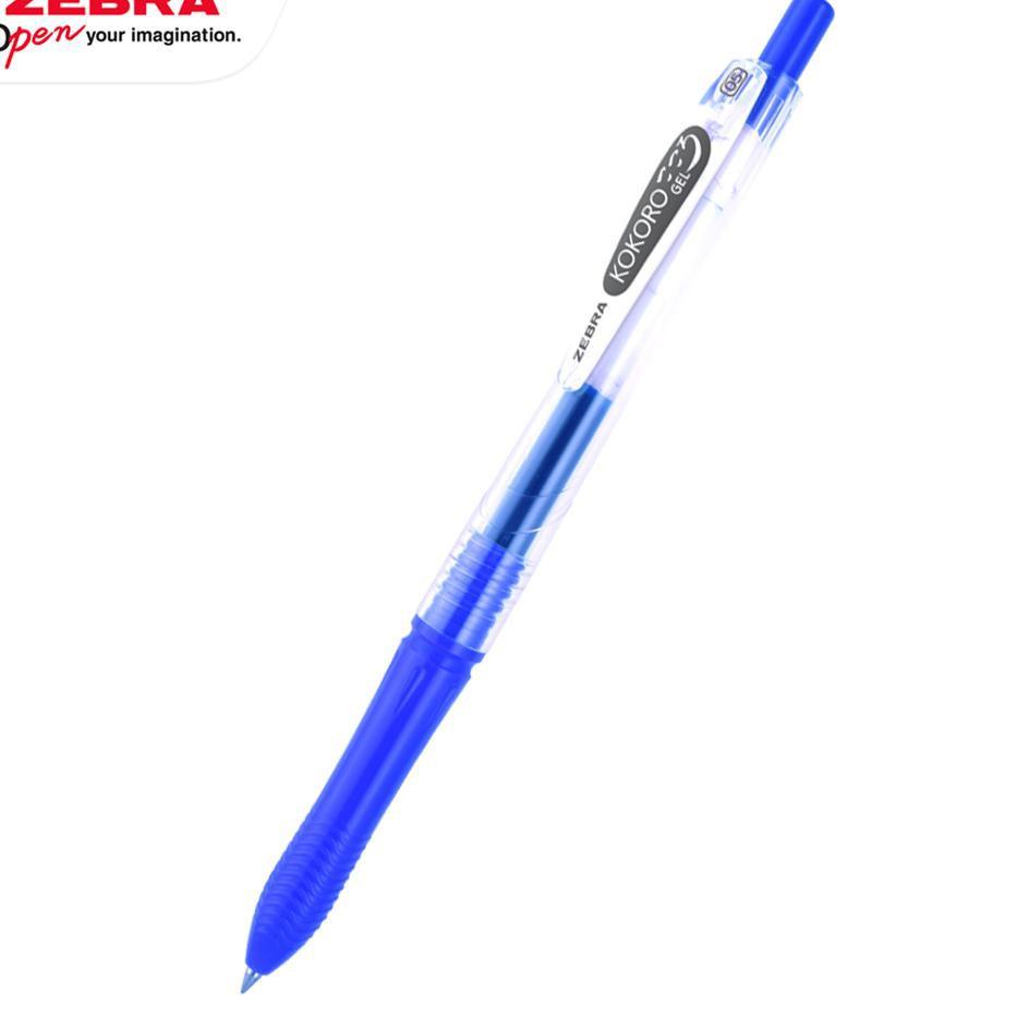 

✩ BOLPEN KOKORO ZEBRA 0.5 BLUE - BIRU ノ