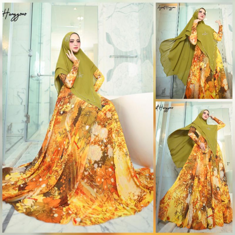(9) AH CIAOBELLA ANGEl Baju Dress Gamis syari wanita Muslimah Ciaobella Angel Series By Agoest Hangg