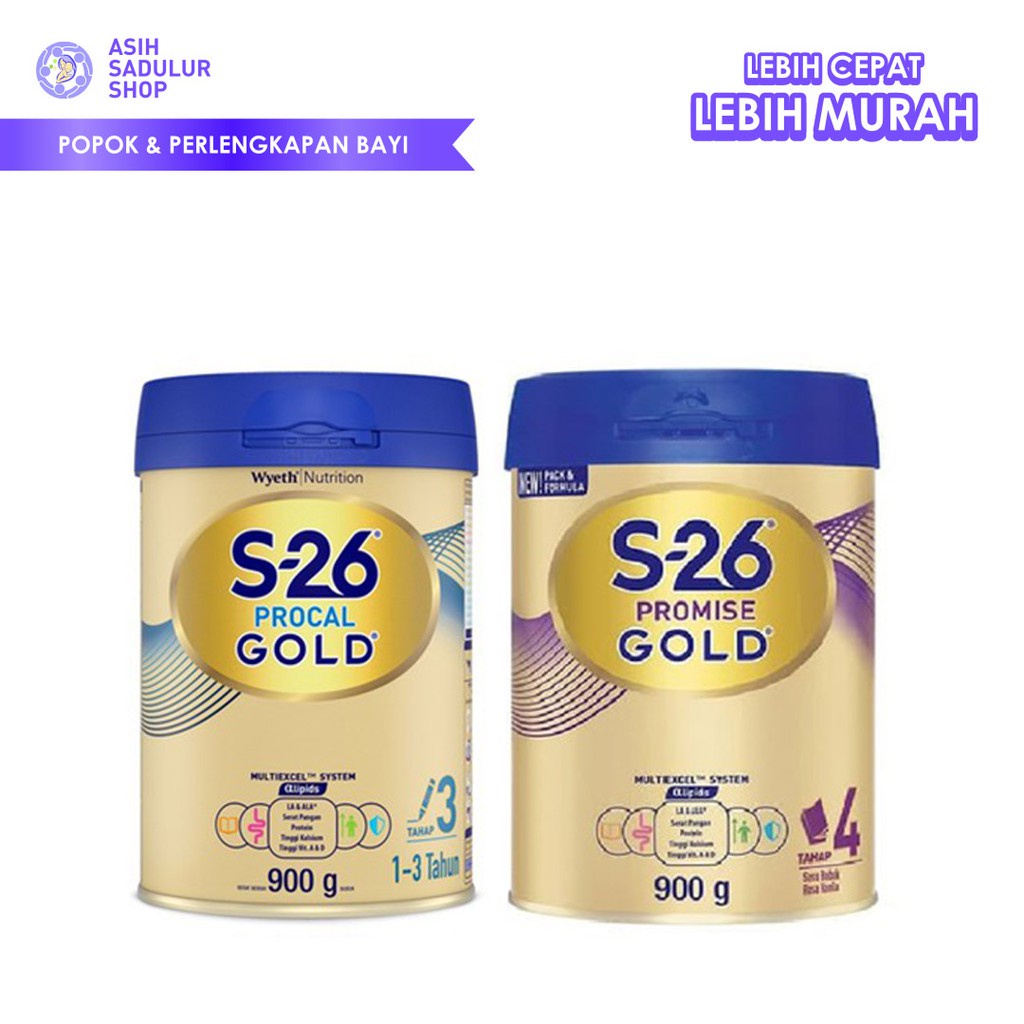 Susu S26 Promise Procal 900gr tahap 3 4 Formula Promo Bandung